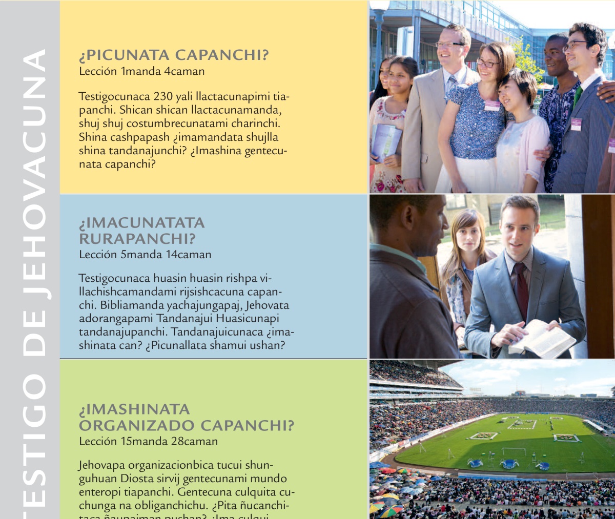 ¿Picunata Jehová Diospa munaita ruranajun? folletopa página 2