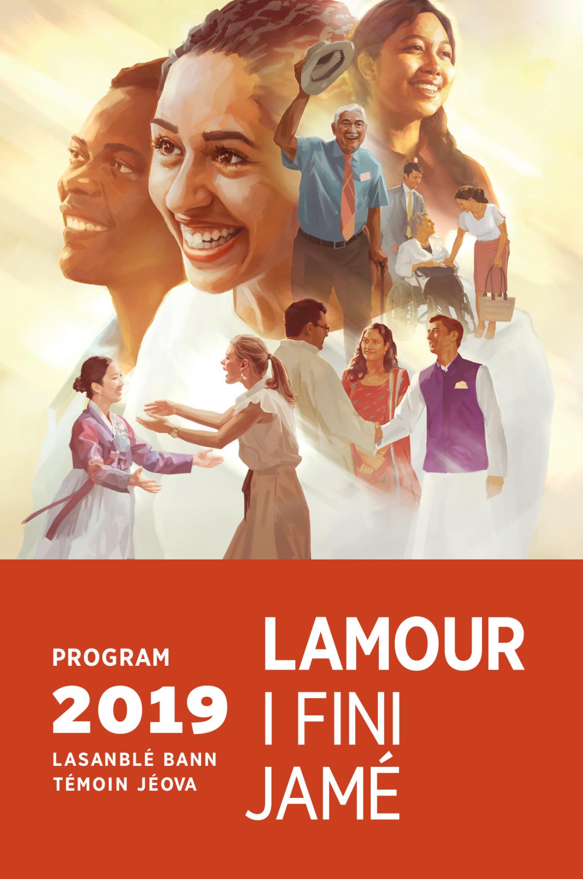 Program lasanblé 2019 bann Témoin Jéova