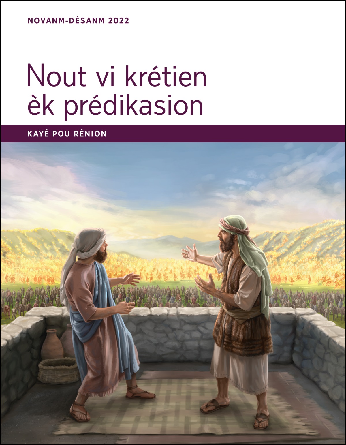 Kayé pou rénion Nout vi krétien èk prédikasion, novanm-désanm 2022.