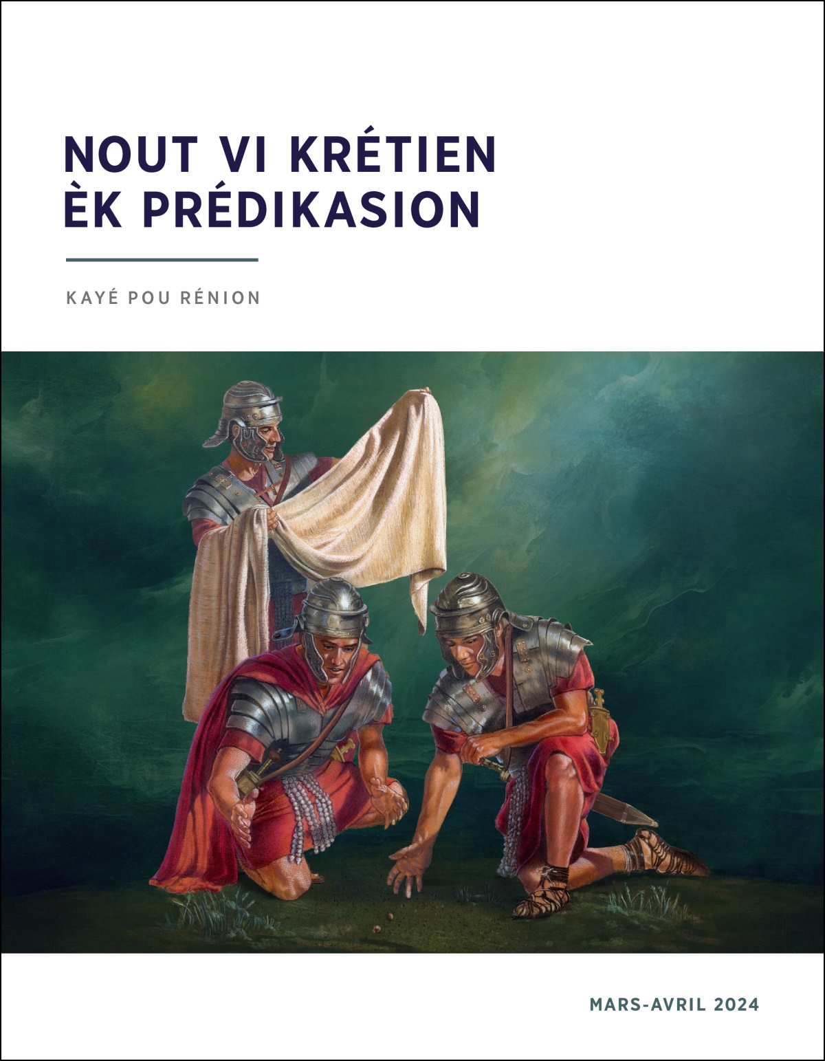 In solda romin antrinn bien gard bann linj Jézu, é dé solda lé antrinn fé tiraj o sor èk lo bann linj.