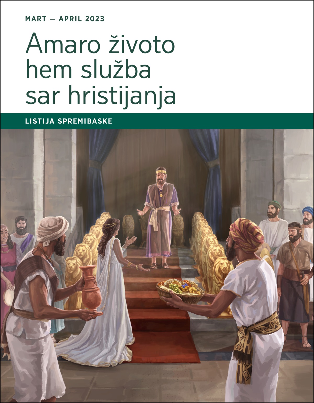 Amaro životo hem služba sar hristijanja — listija spremibaske, mart — april 2023.