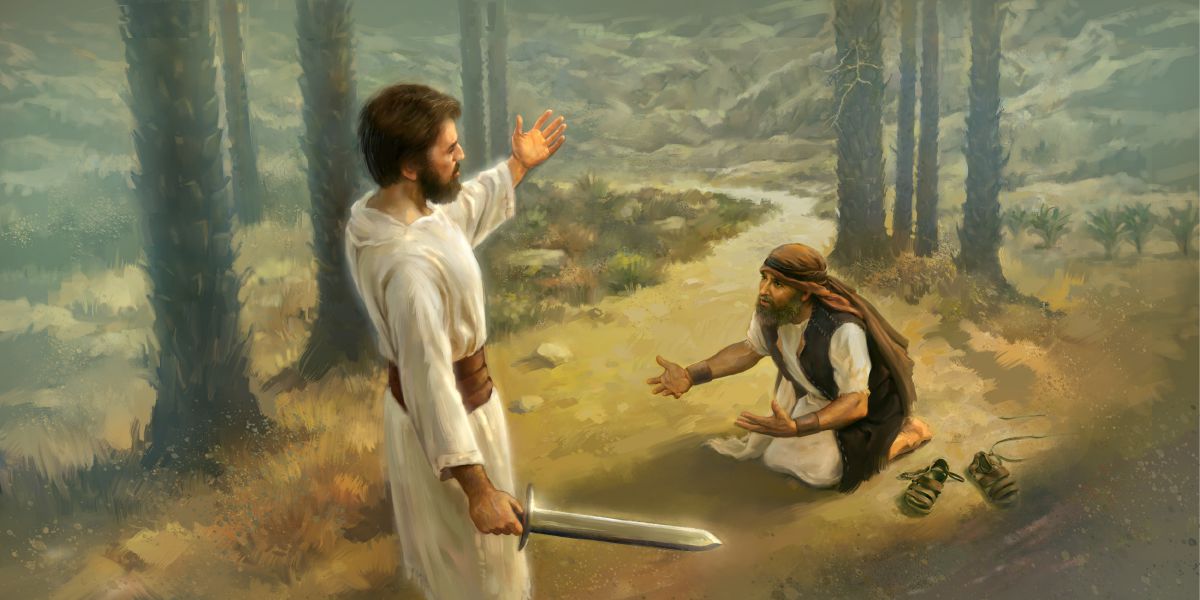 O Isus Navin pokloninela pe anglo knezi e Jehovaskere vojskoro