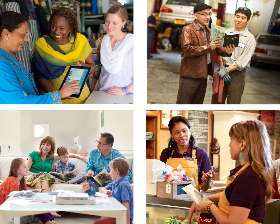 O phenja mothovena o film e romnjače; o phral vačeri šukar haberi e manušese ki garaža; o dad, daj hem o čhave tane bahtalje ko familjijarno sikljovibe; I phen vačeri šukar haberi jekha romnjače kasa čerela buti