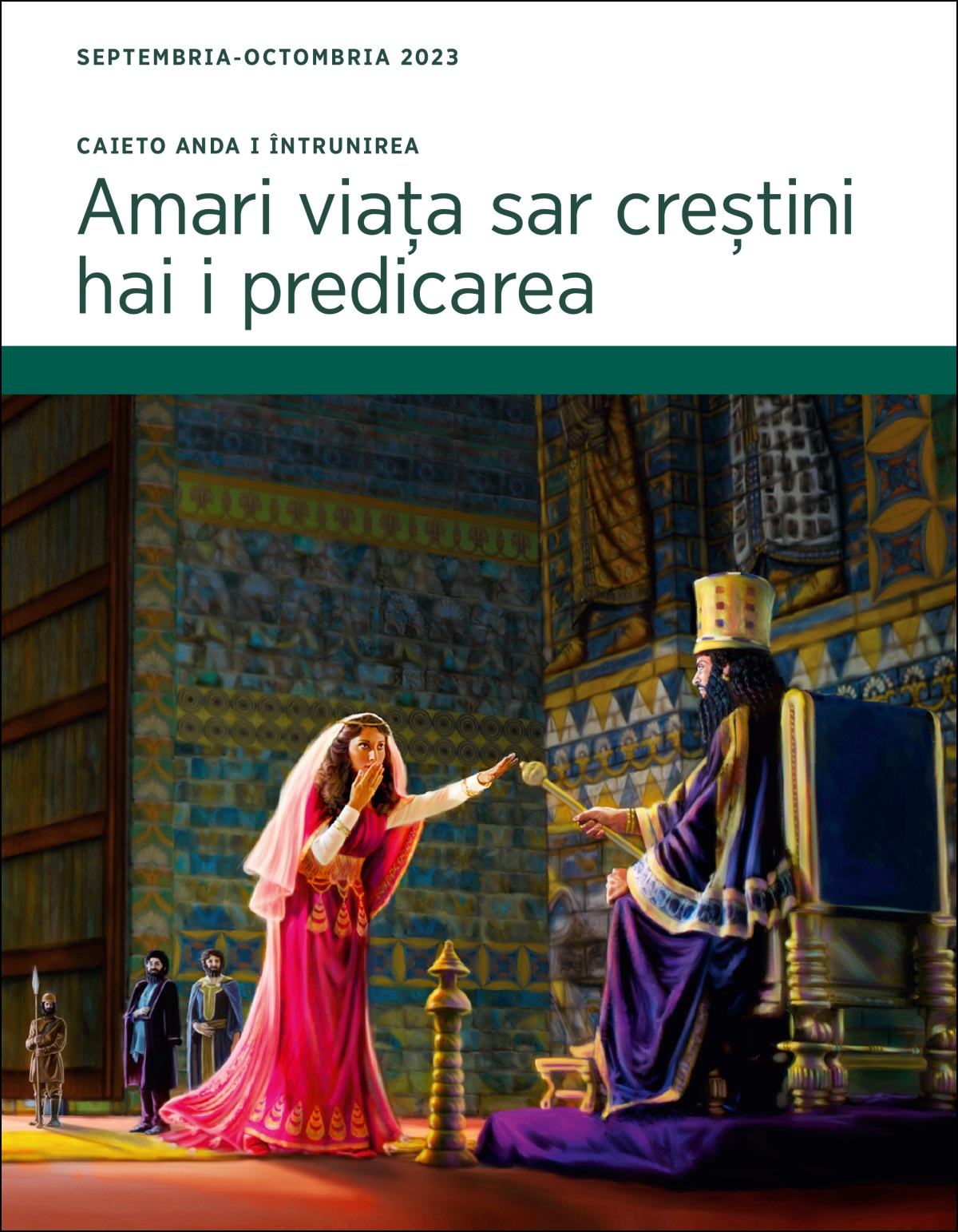 Caieto anda i întrunirea Amari viața sar creștini hai i predicarea – septembria-octombria 2023.