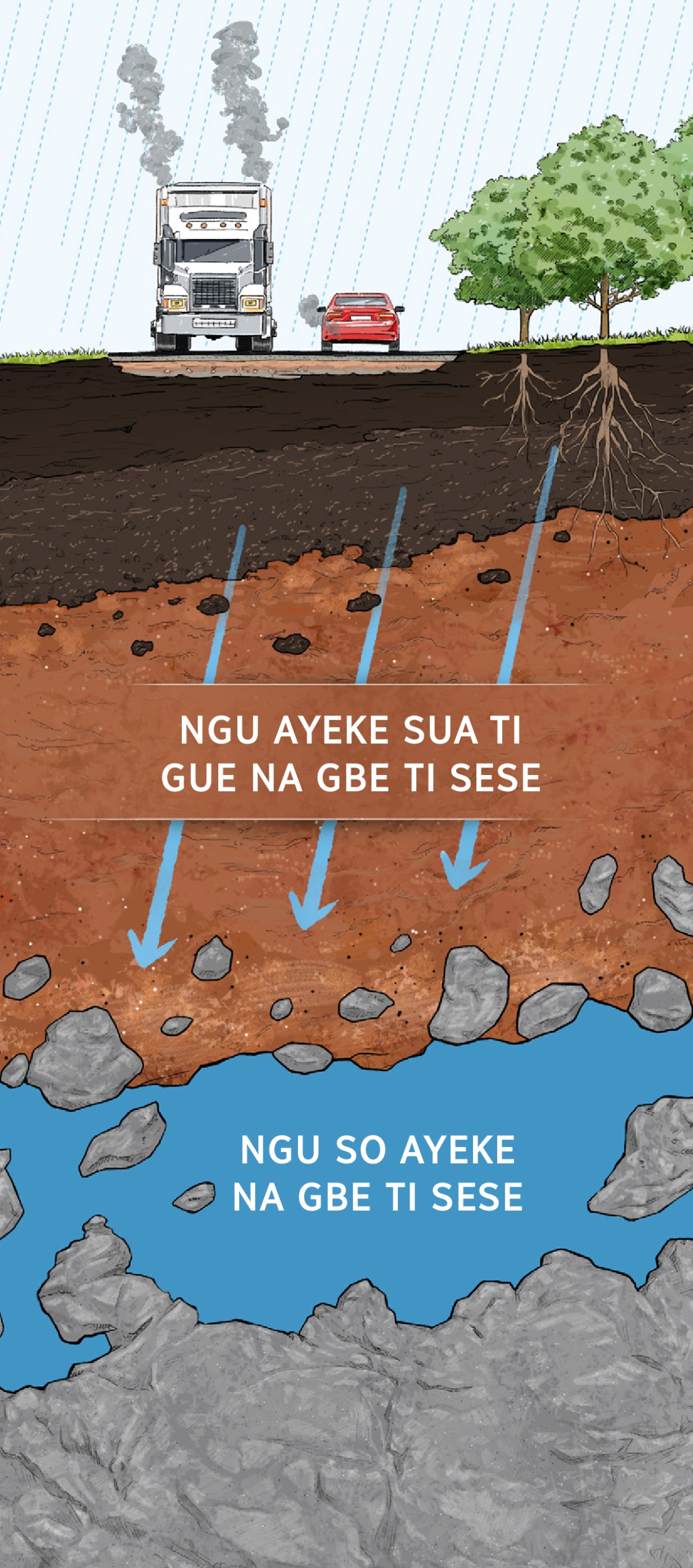 Foto ni afa comment sese ayeke zi asaleté so ayeke na yâ ti ngu. Ngu-nzapa asua ague na gbe ti sese, na yâ ti atênë nga na popoto juska asi na ndo so nzoni ngu ayeke dä.
