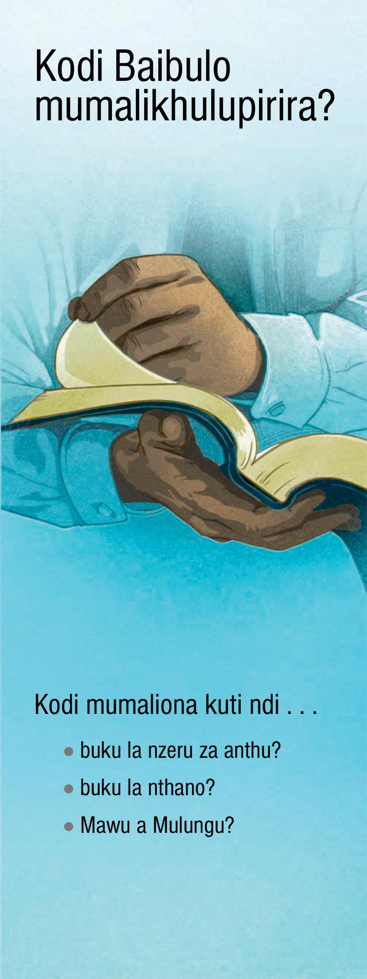 Kodi Baibulo Mumalikhulupirira?