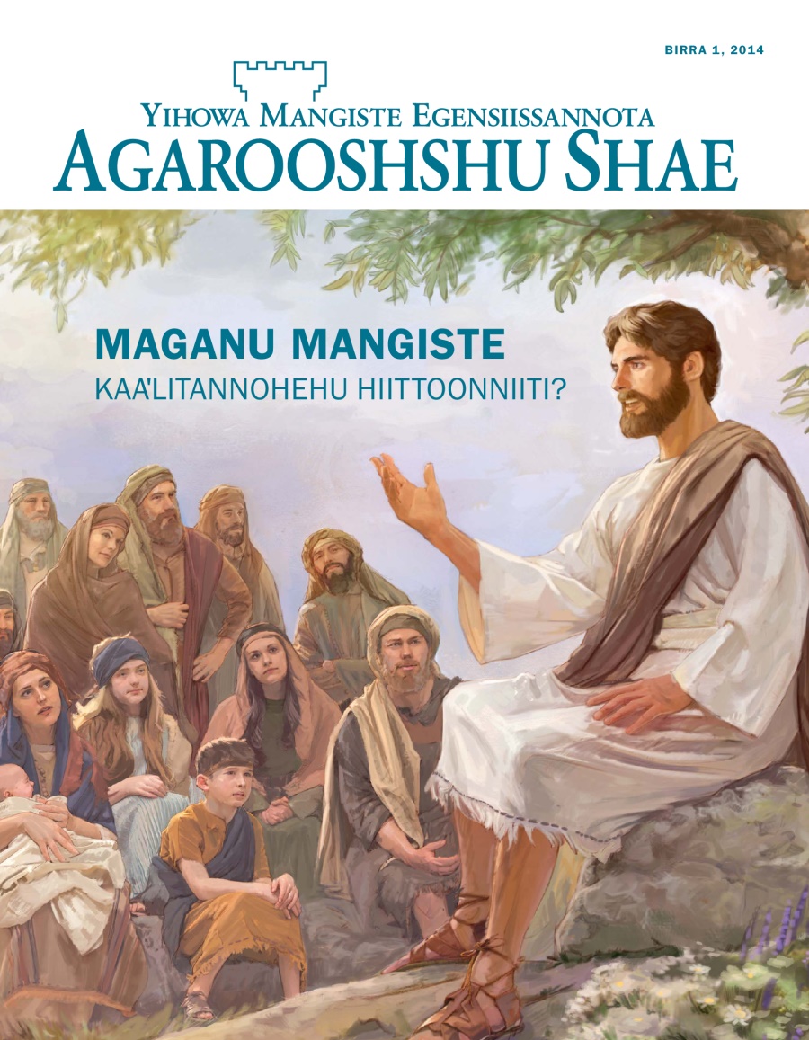 Birra 2014, Agarooshshu Shaeha Aaniidi Qoola | Maganu Mangiste—Kaaꞌlitannohehu Hiittoonniiti?