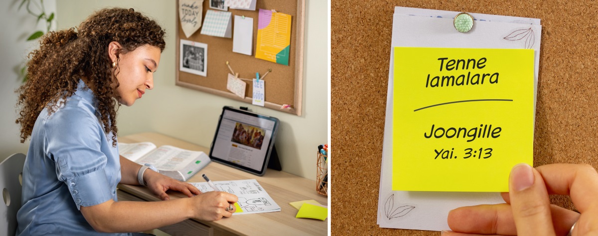 Misilla: 1. Mitte rodoo hojju xiinxallo assidhanni heedhe qaagiishsha borreessidhanni no. 2. Ise borreessitino qaagiishsha saleedaho gantanni no. Borro togo yitanno: “Tenne lamalara, joongille, Yaiqoobi 3:13.”