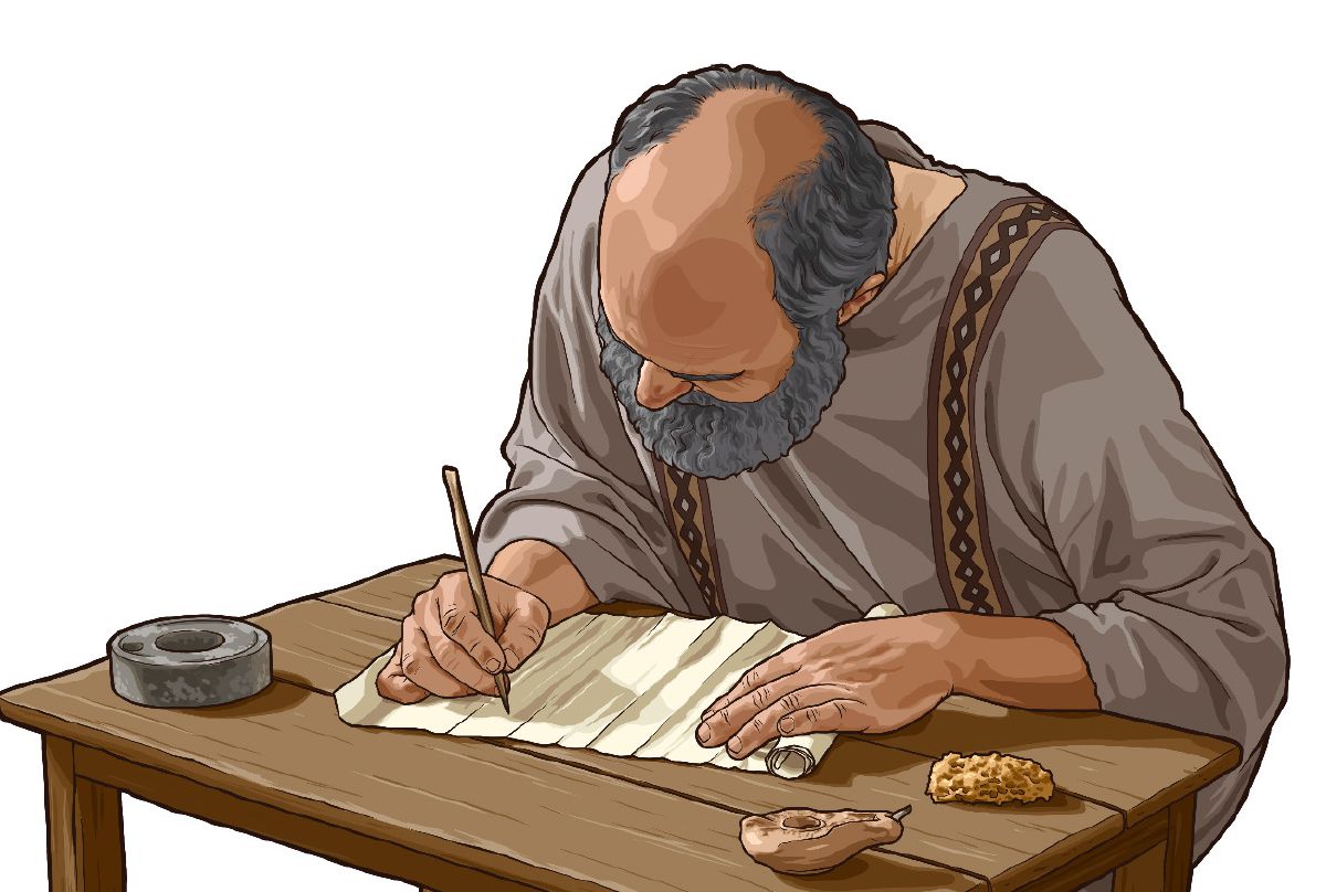 Apoštol Pavol píše list