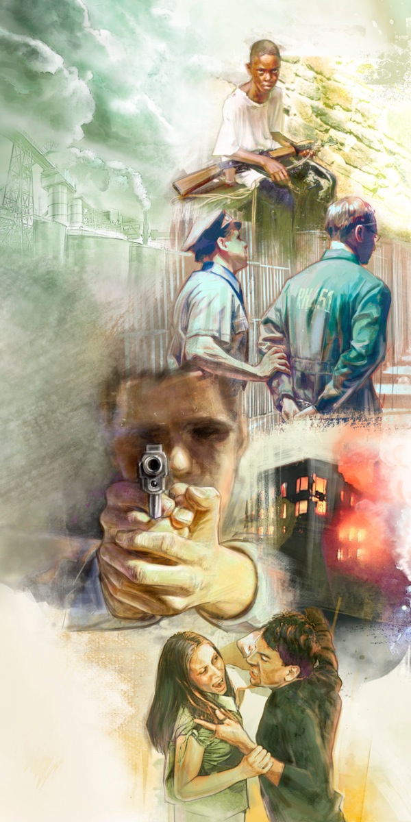 Obraz vojny, násilia a kriminality