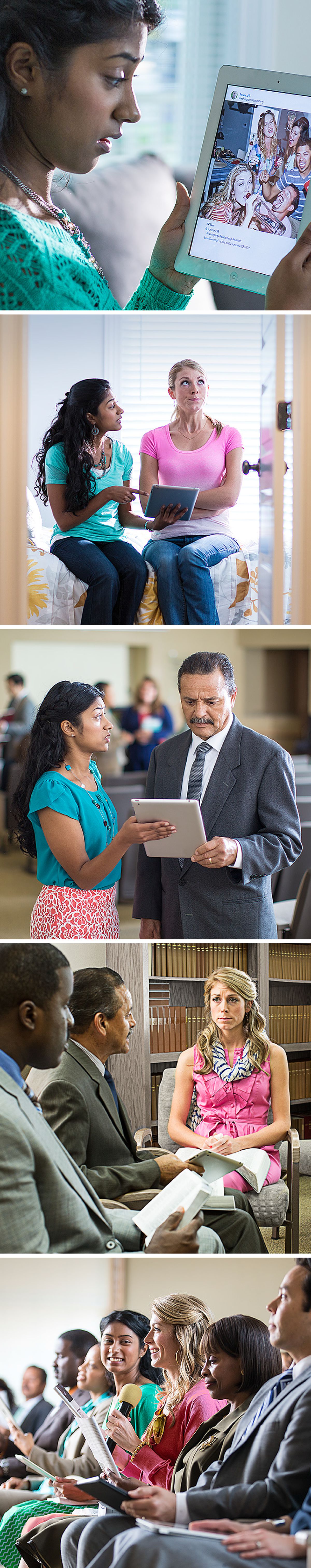 Jedna sestra podniká kroky, aby pomohla inej sestre, ktorej nevhodné fotky objavila na sociálnej sieti