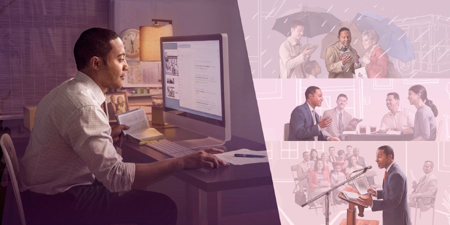 Starší si študuje Bibliu, podieľa sa na zvestovateľskej službe, vykonáva pastiersku návštevu a vedie zborové zhromaždenie