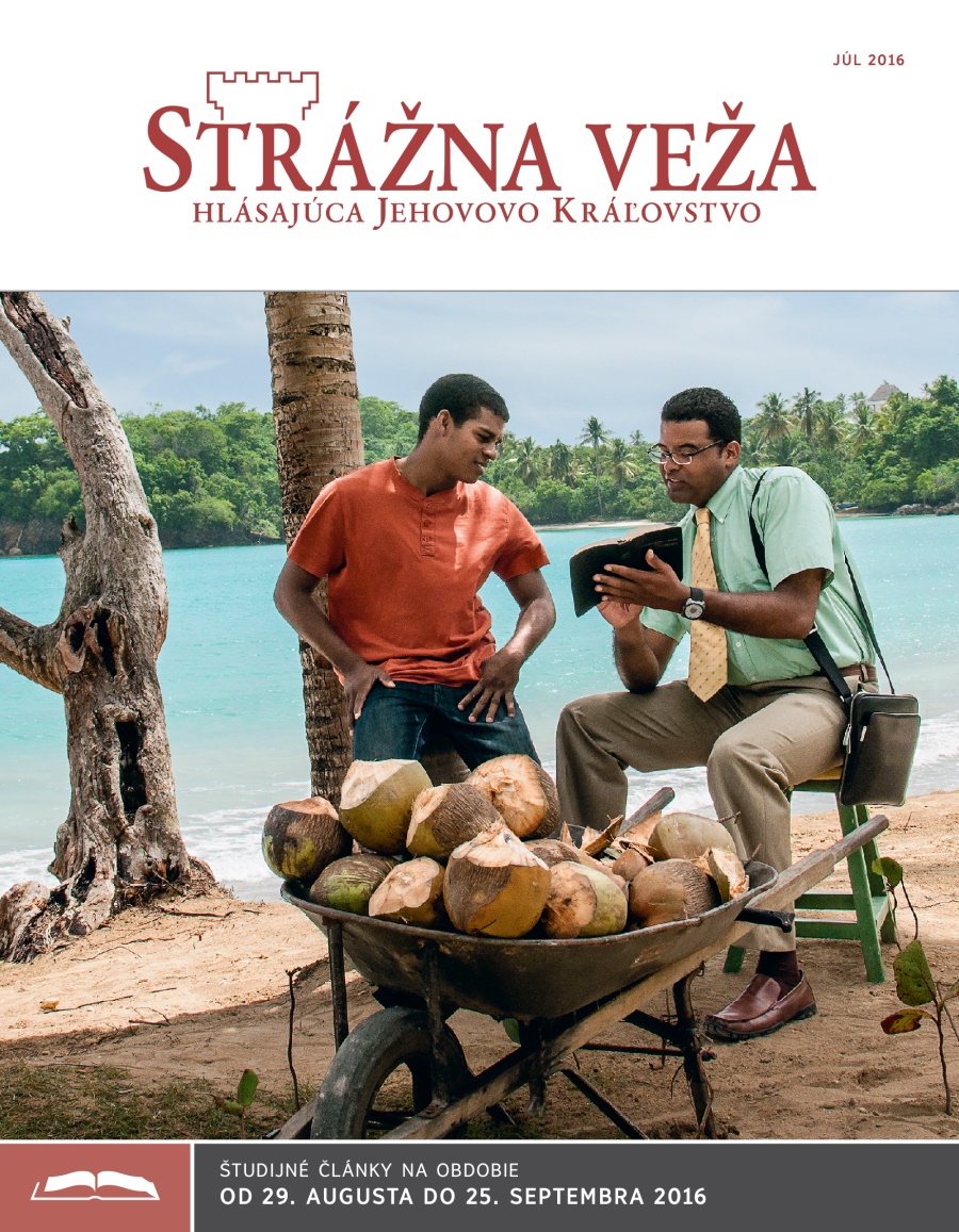 Strážna veža, študijné vydanie, júl 2016