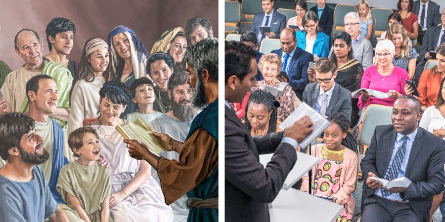 Kresťania v prvom storočí sa tešia z povzbudenia pri čítaní listov od apoštolov; rovnako sú nimi povzbudení aj kresťania dnes