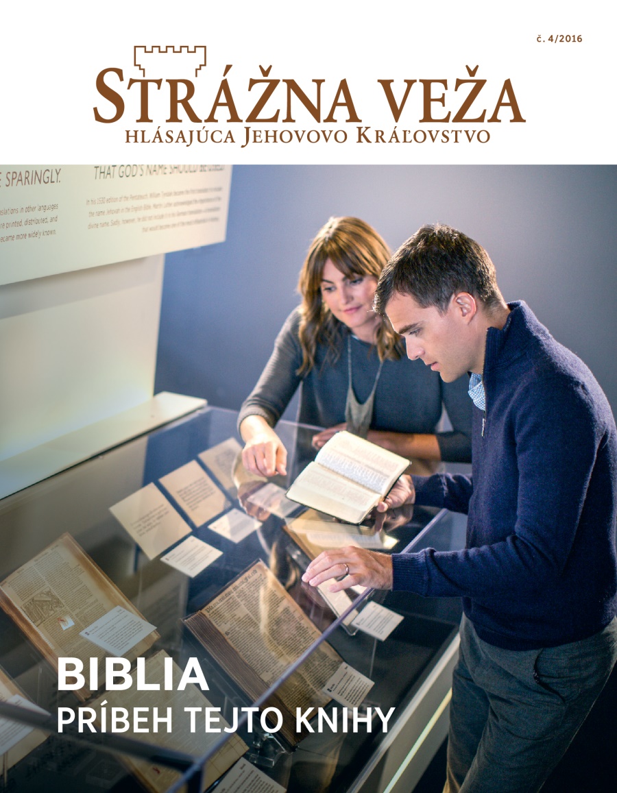 Časopis Strážna veža, č. 4/2016 | Biblia — príbeh tejto knihy