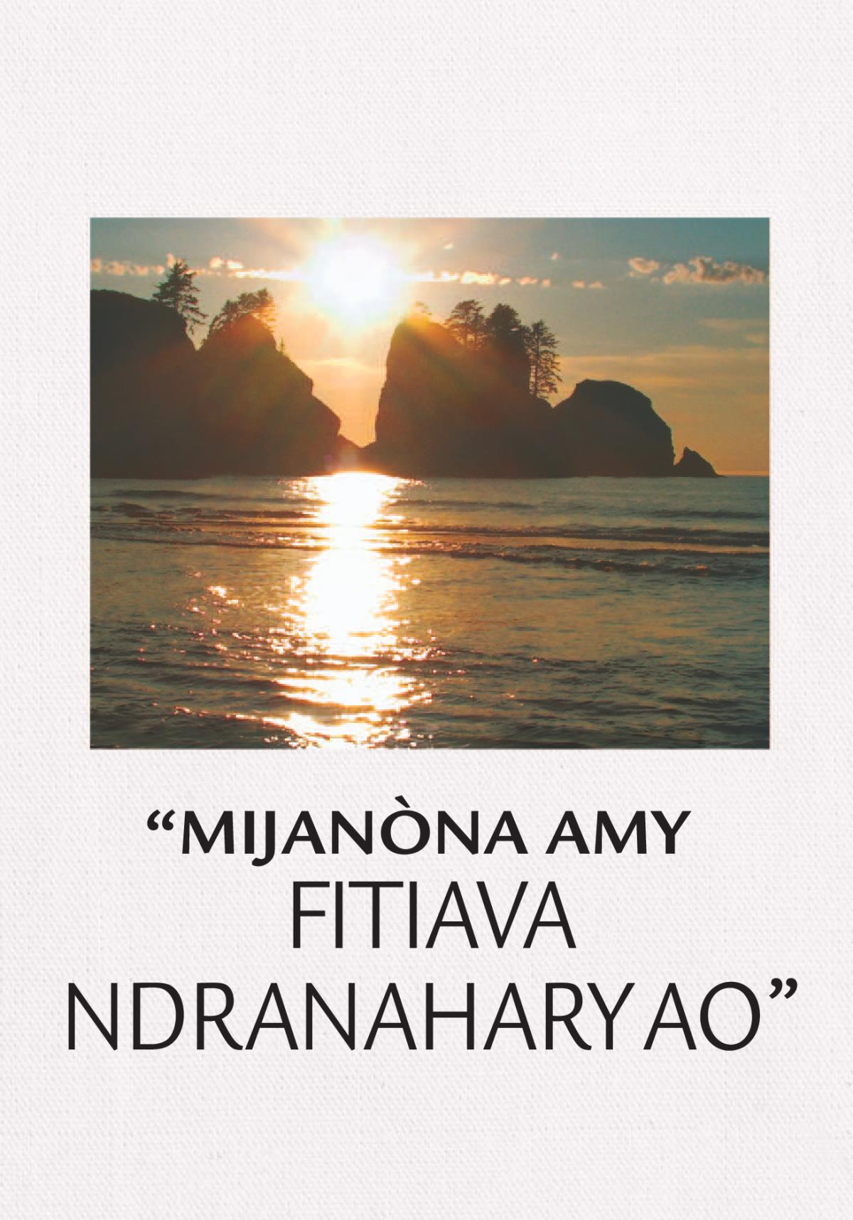 Mijanòna amy Fitiava Ndranahary Ao