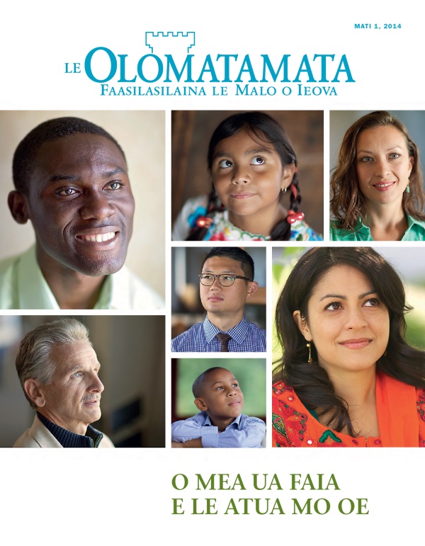 Mekasini o Le Olomatamata, Lomiga Mati 2014​—O Mea Ua Faia E Le Atua mo Oe?
