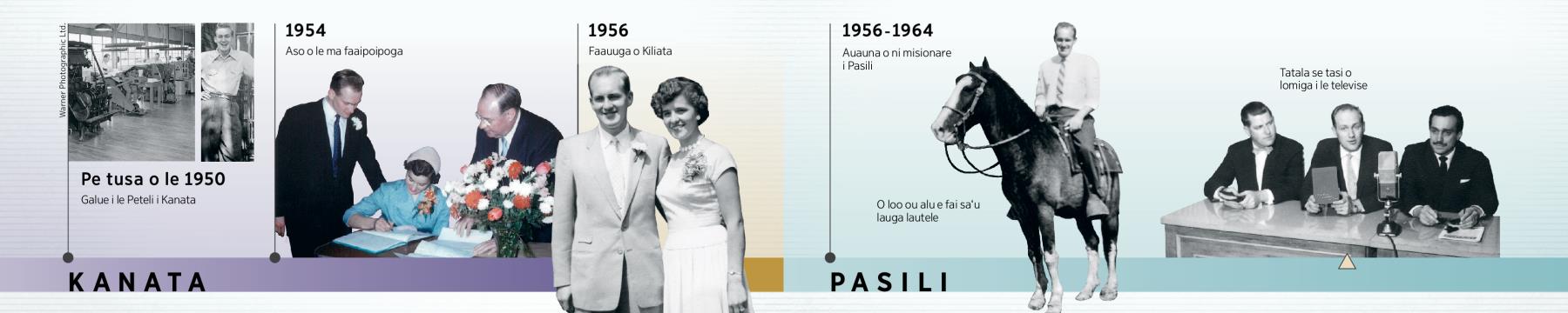 Auauna Douglas Guest i le Peteli, faaipoipo, faauu i le Aʻoga o Kiliata faatasi ma lana avā, auauna i Pasili, tatala se tasi o lomiga i le televise