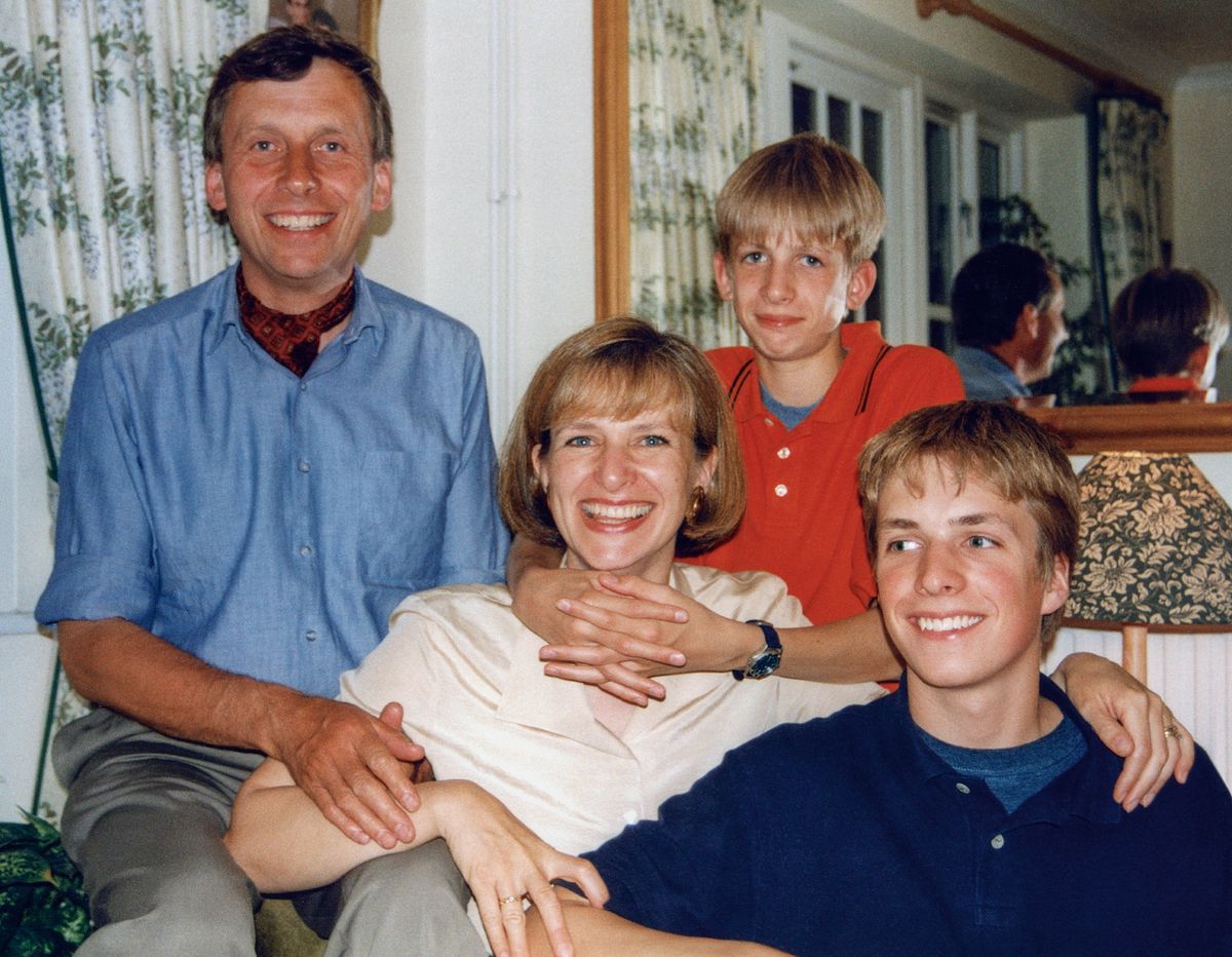 Miles, Stella, Simon, naMark.