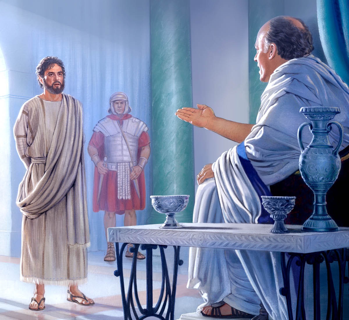 Jesu akamira pamberi paPirato