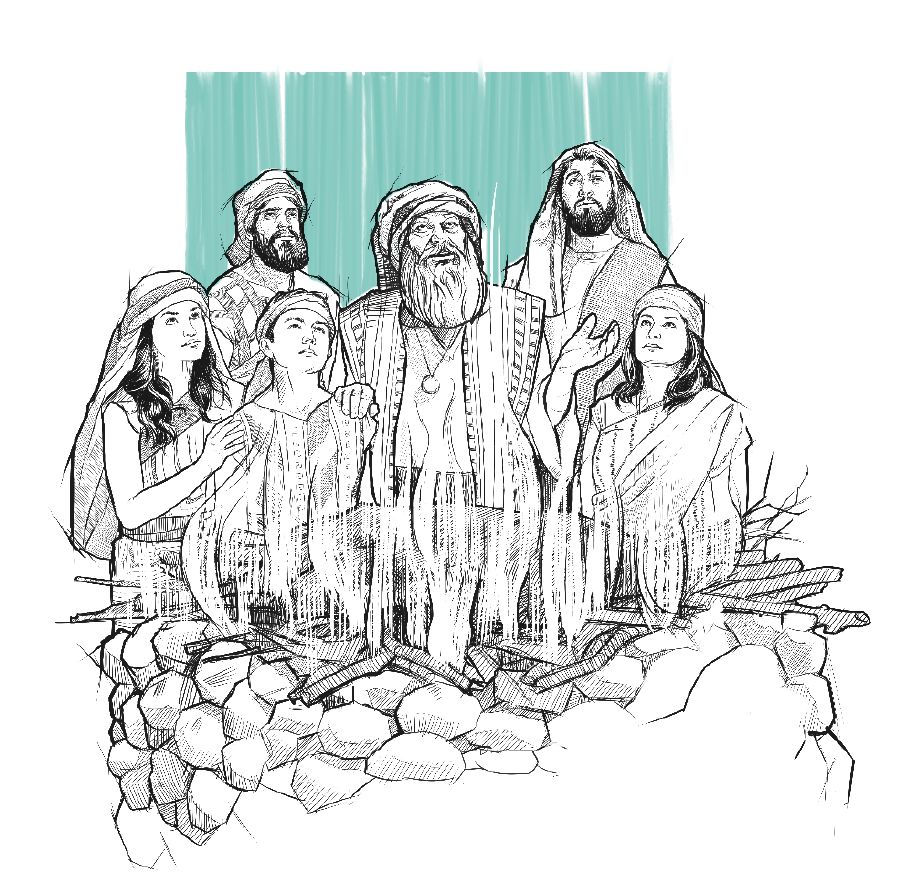 Jakobho nemhuri yake vachipa chibayiro paatari.