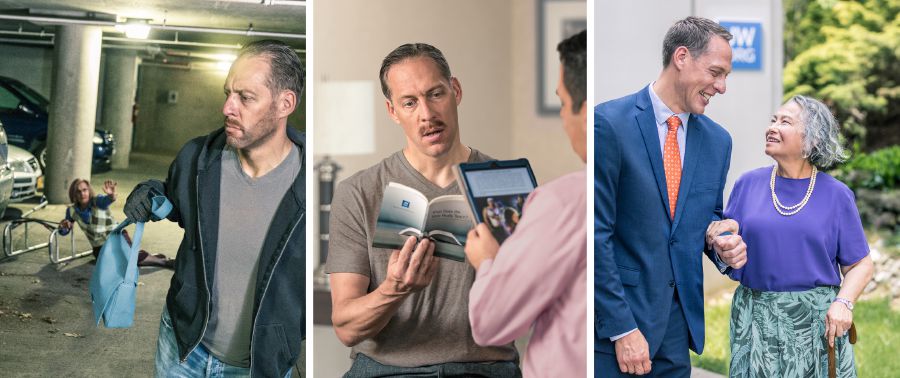 Murume abvuta bhegi, ari kudzidza Bhaibheri, uye anochinja unhu hwake