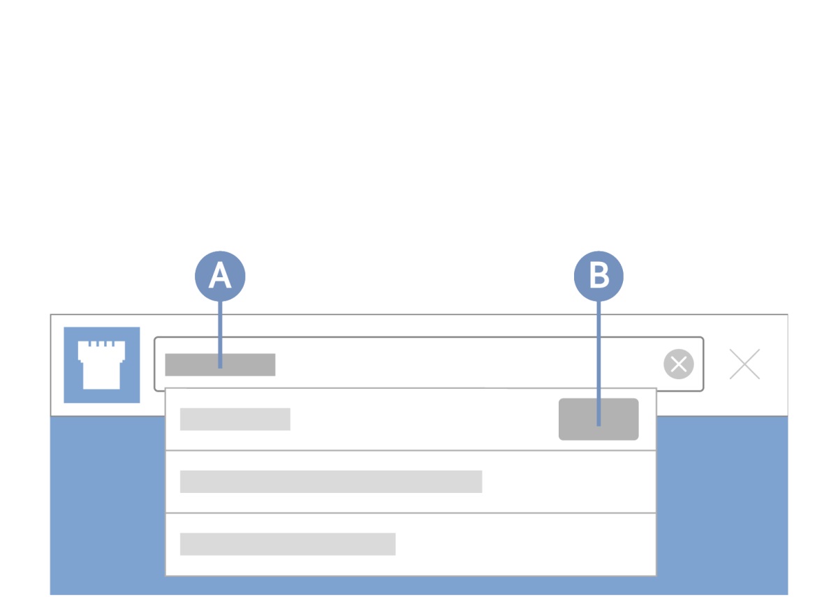 Kabhokisi kekushandisa pakutsvakurudza kari paRAIBHURARI YEPAINDANETI yeWatchtower. Pakanzi A panoratidza shoko rinenge ranyorwa pakabhokisi kacho. Pakanzi B panoratidza shoko rakanzi “Musoro” rinobuda padivi peshoko raunenge uchida kutsvakurudza.