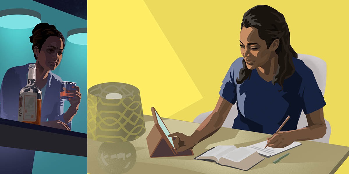 Mukadzi ari kudhakwa asi ava kuverenga Bhaibheri