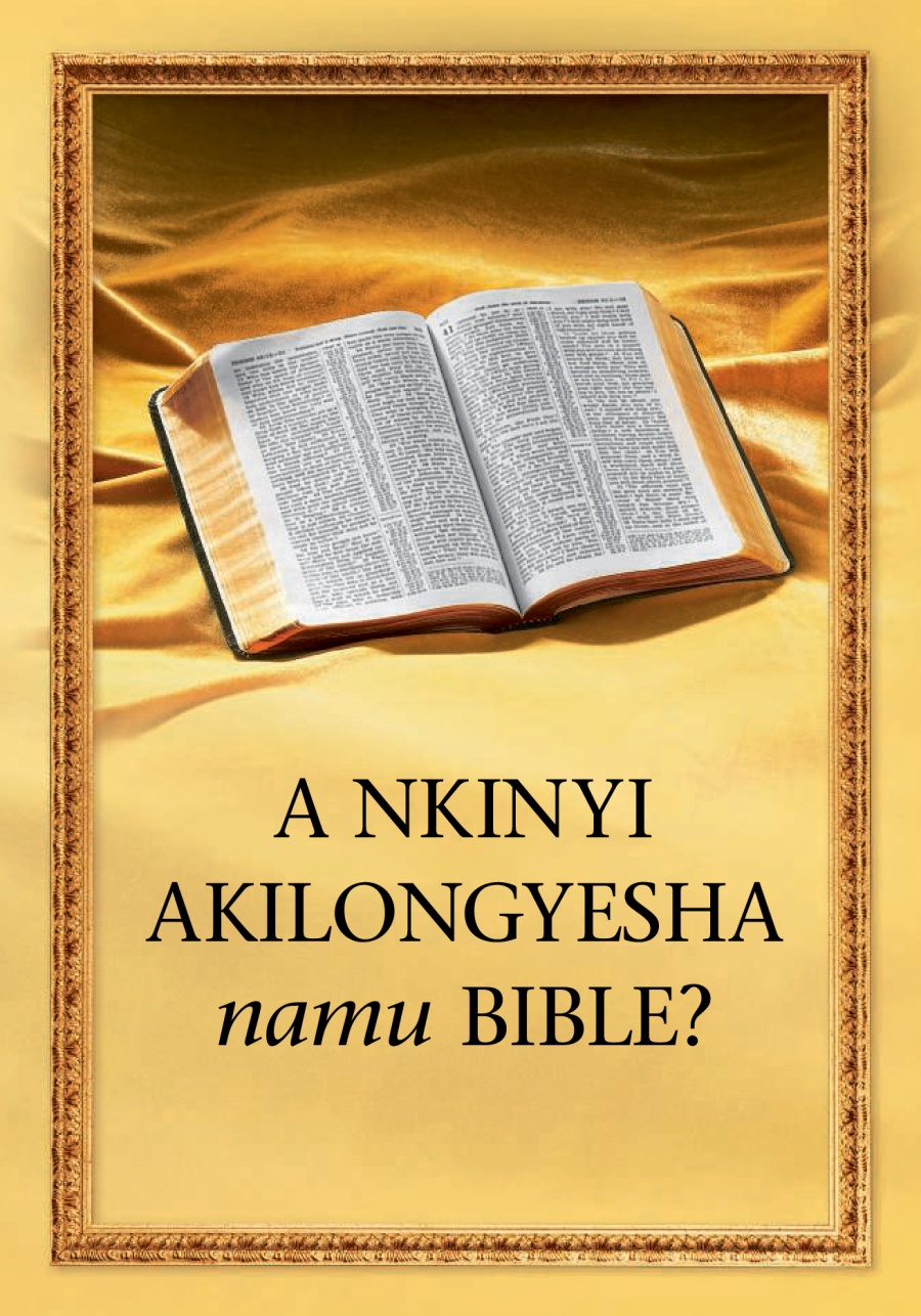 Ankinyi akilongyesha namu Bible?