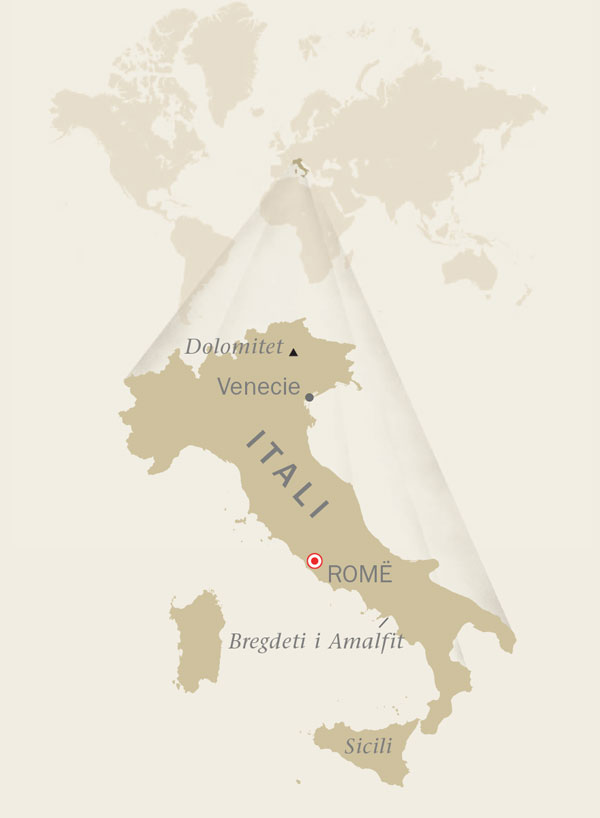 Hartë e Italisë