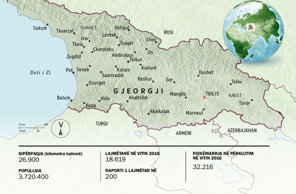 Hartë e Gjeorgjisë