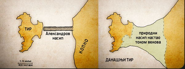 Две мапе Тира
