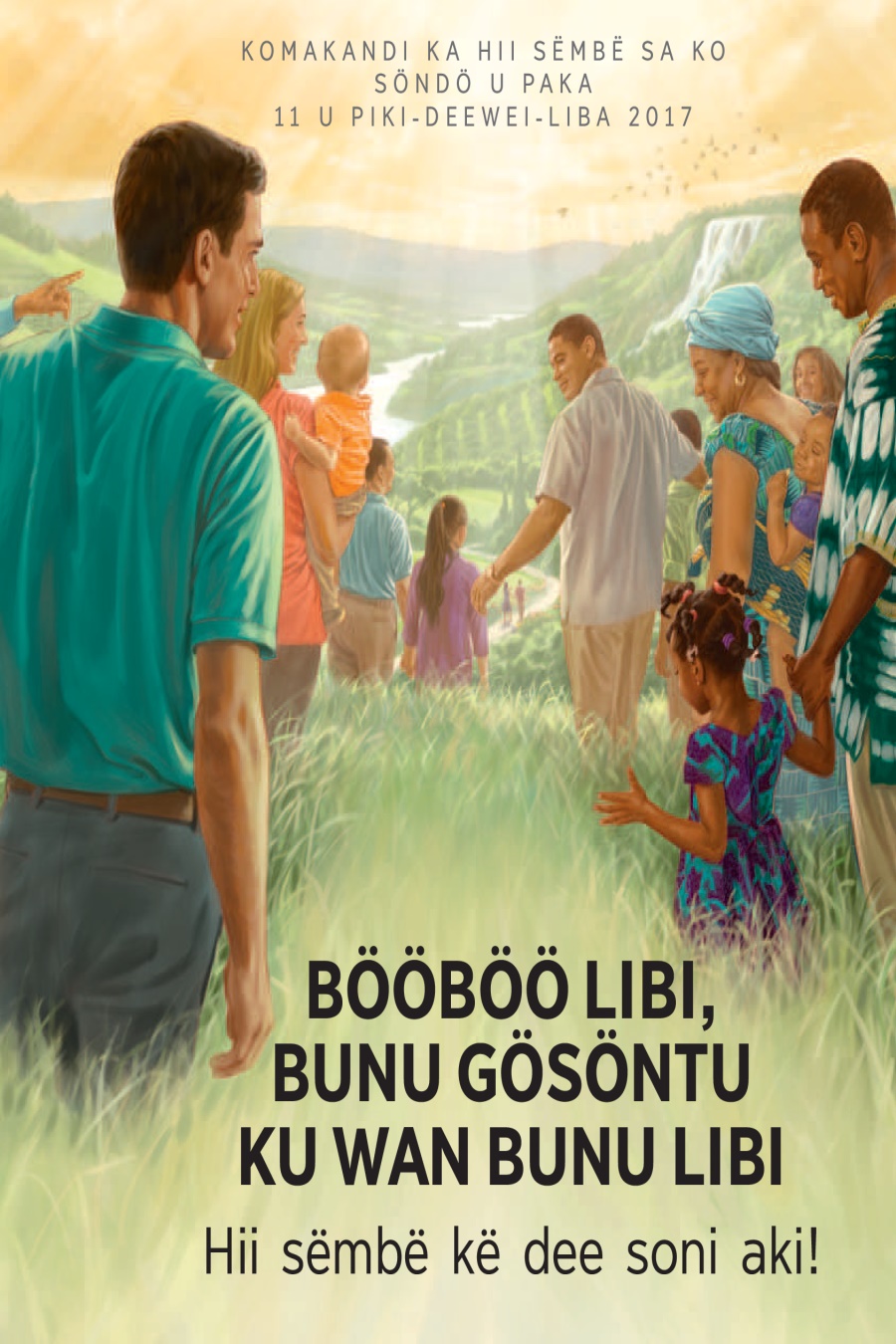 Di pampia di woo paati u kai sëmbë u ko mëni di dëdë u Jesosi a 2017