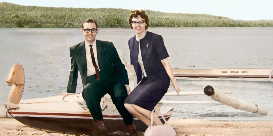 Denton Hopkinson ku Janet Hopkinson dë a di köndë Filipijnen