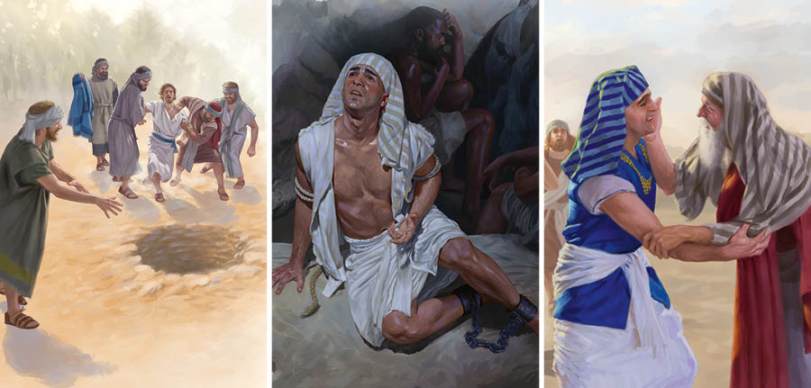 Dee peentje: 1. Dee baaa u Josëfu ta hai ën ku taanga go tuwë a wan dëëdëë peti dendu. 2. Josëfu dë a dunguwosu, nöö a ta luku go a liba. 3. Josëfu ku hën tata Jakopu ta toona miti baka, nöö a ta wai.