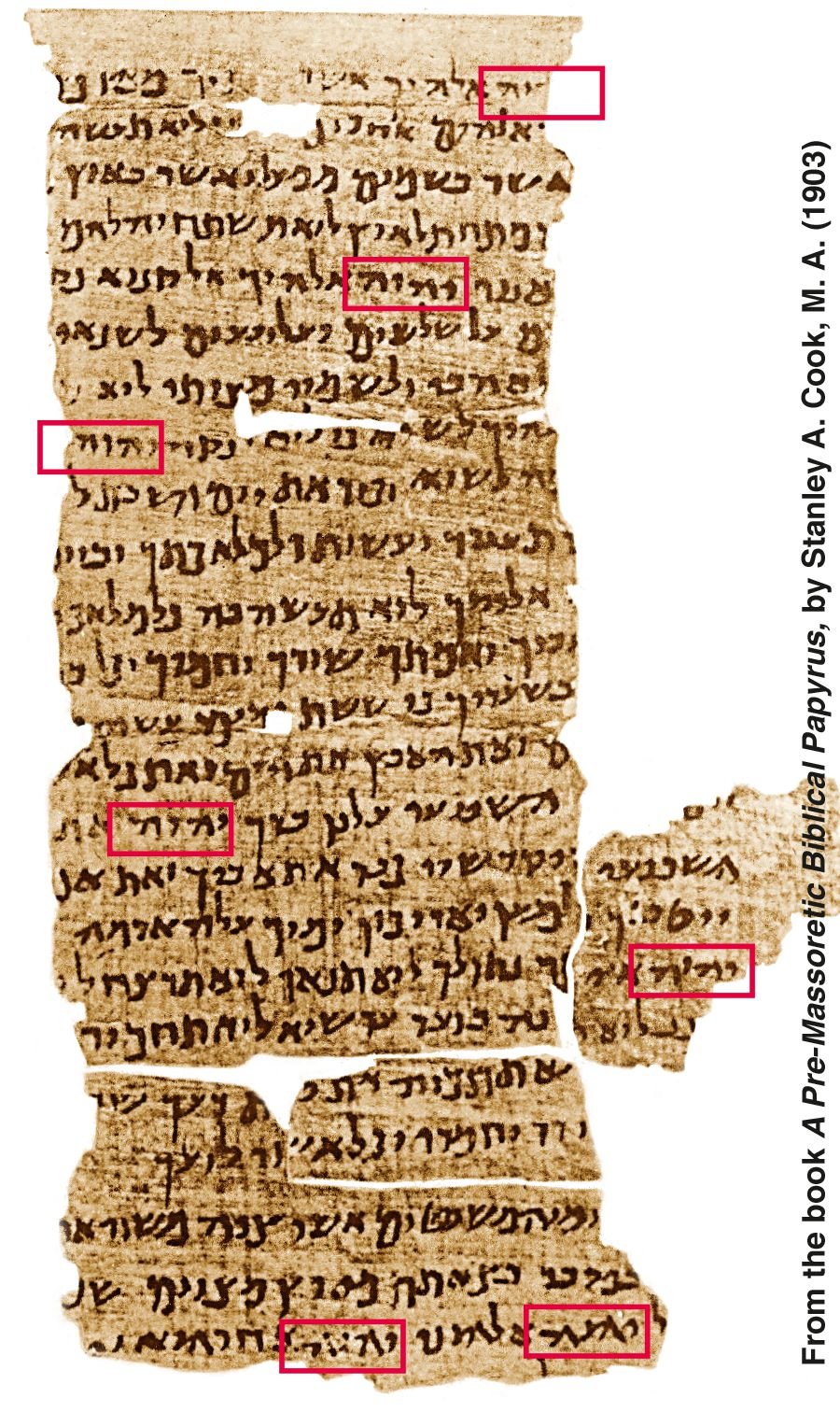 Papyrus Nash, daterad till det andra eller första århundradet f.v.t.