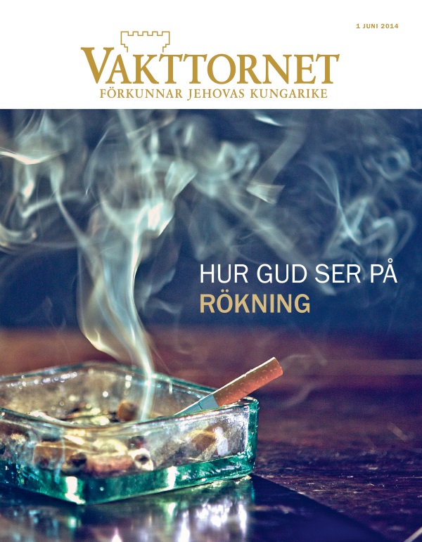 Framsidan av tidskriften Vakttornet för juni 2014 | Hur Gud ser på rökning