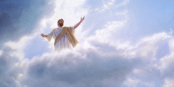 Yesu akipaa kwenda mbinguni