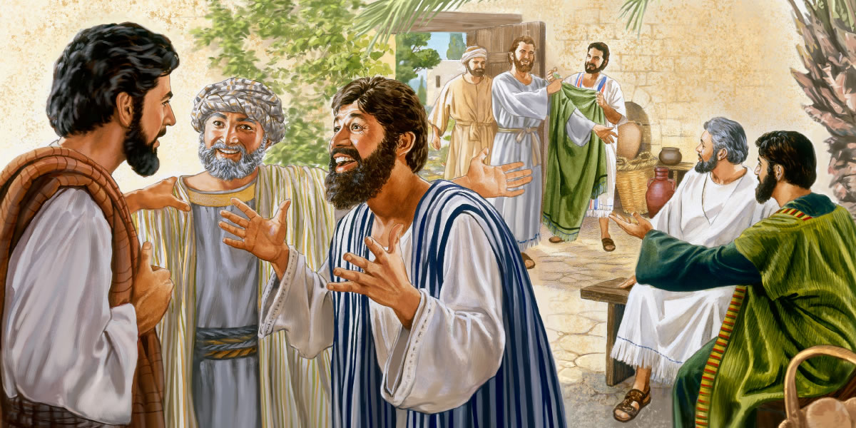 Wanafunzi wanamsimulia Yesu mambo waliyoona walipokuwa katika huduma
