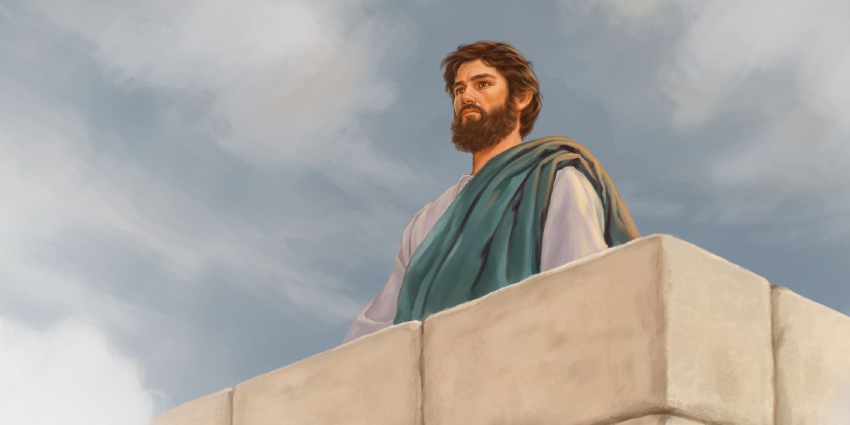 Yesu anakataa kuruka kutoka kwenye sehemu iliyoinuka zaidi hekaluni