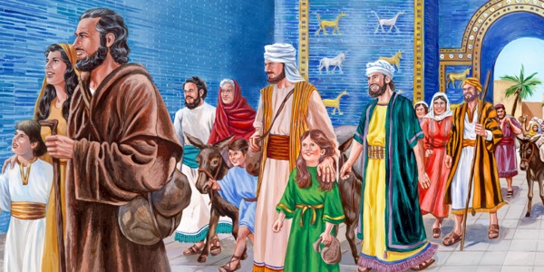 Waisraeli wakitoka utekwani Babiloni