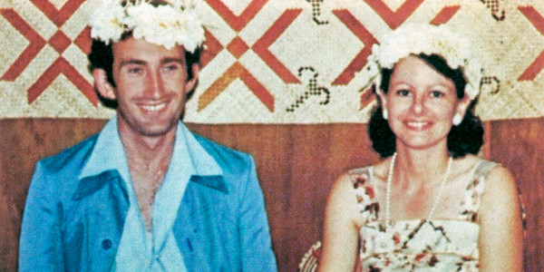 Geoffrey na Jenny Jackson nchini Tuvalu