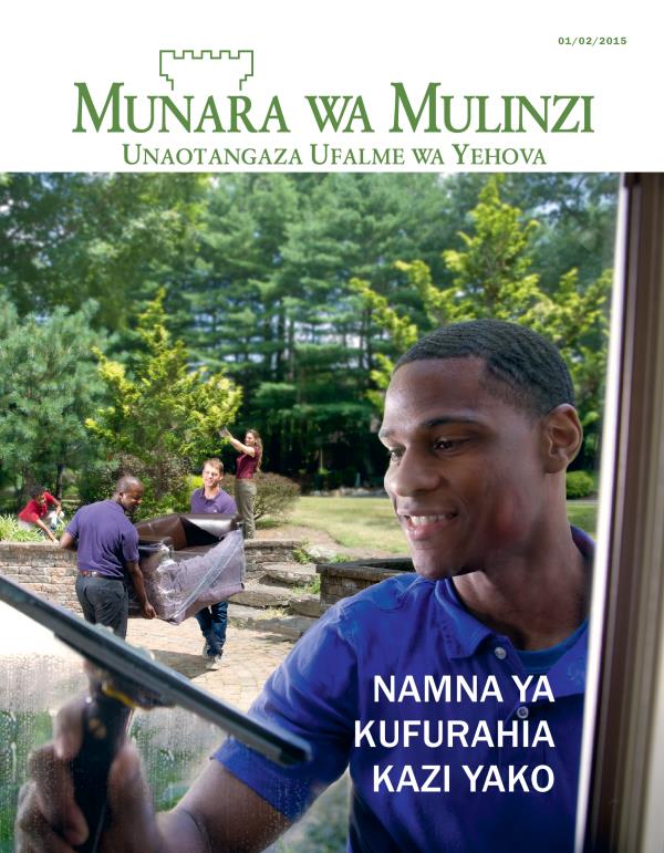 Vijana wenye kukomaa wanafurahia kufanya kazi ya mikono