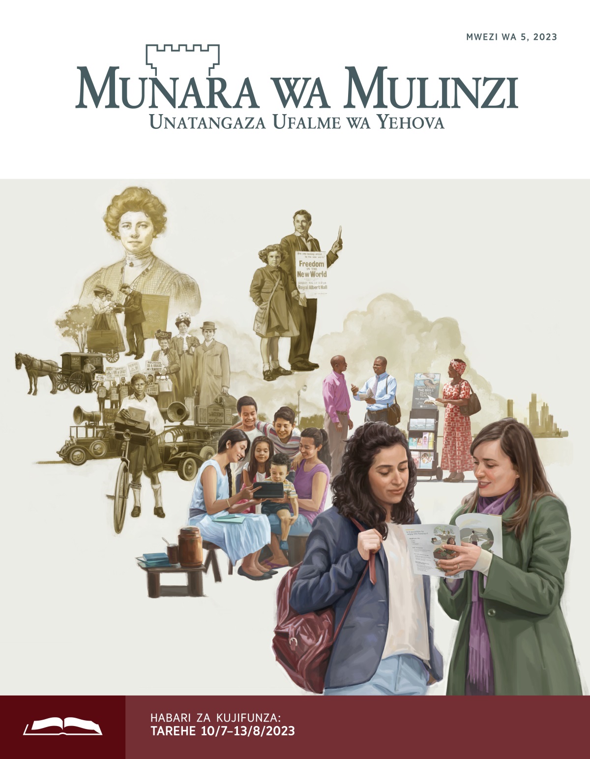 Munara wa Mulinzi​—Gazeti ya Funzo, Mwezi wa 5, 2023.