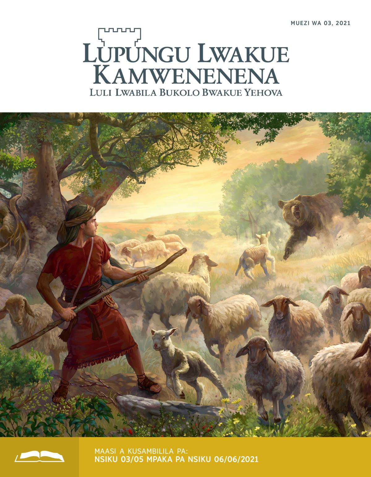 Lupungu Lwakue Kamwenenena Kazeeti ka Kusambilila, Muezi wa 03, 2021.