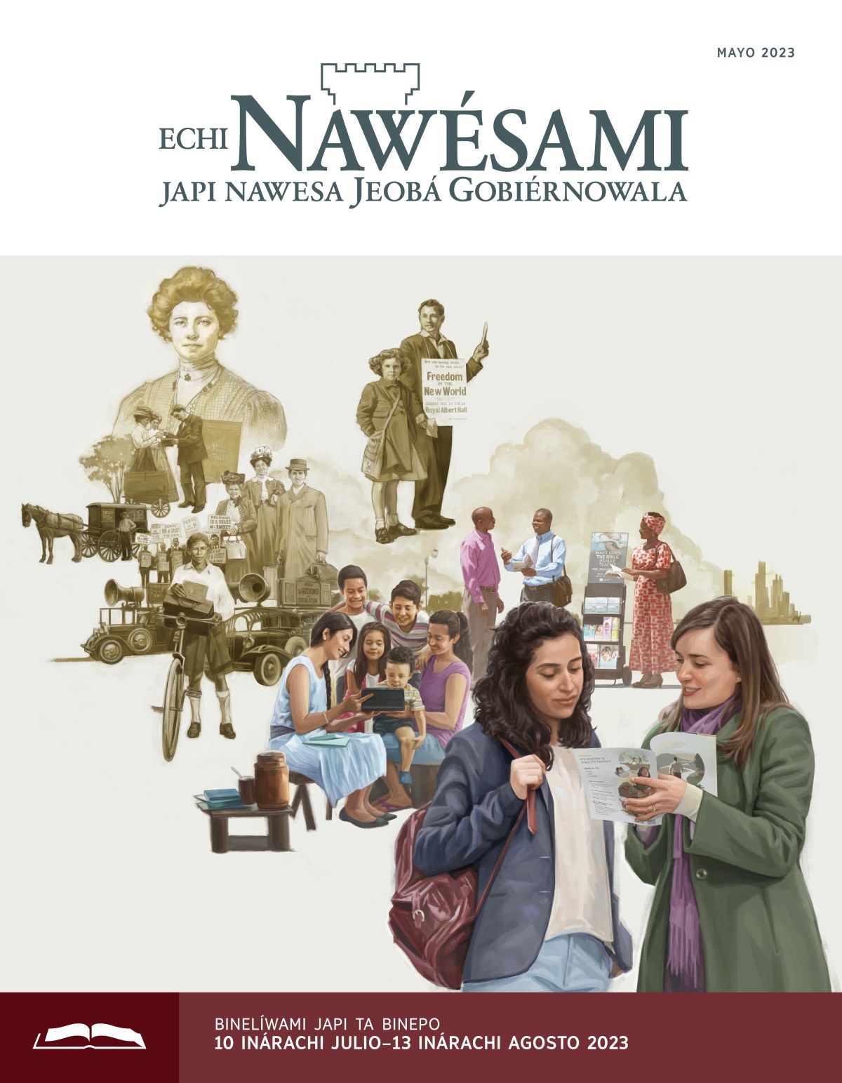 Echi Nawésami (oselí japi binéliwa), mayo 2023.