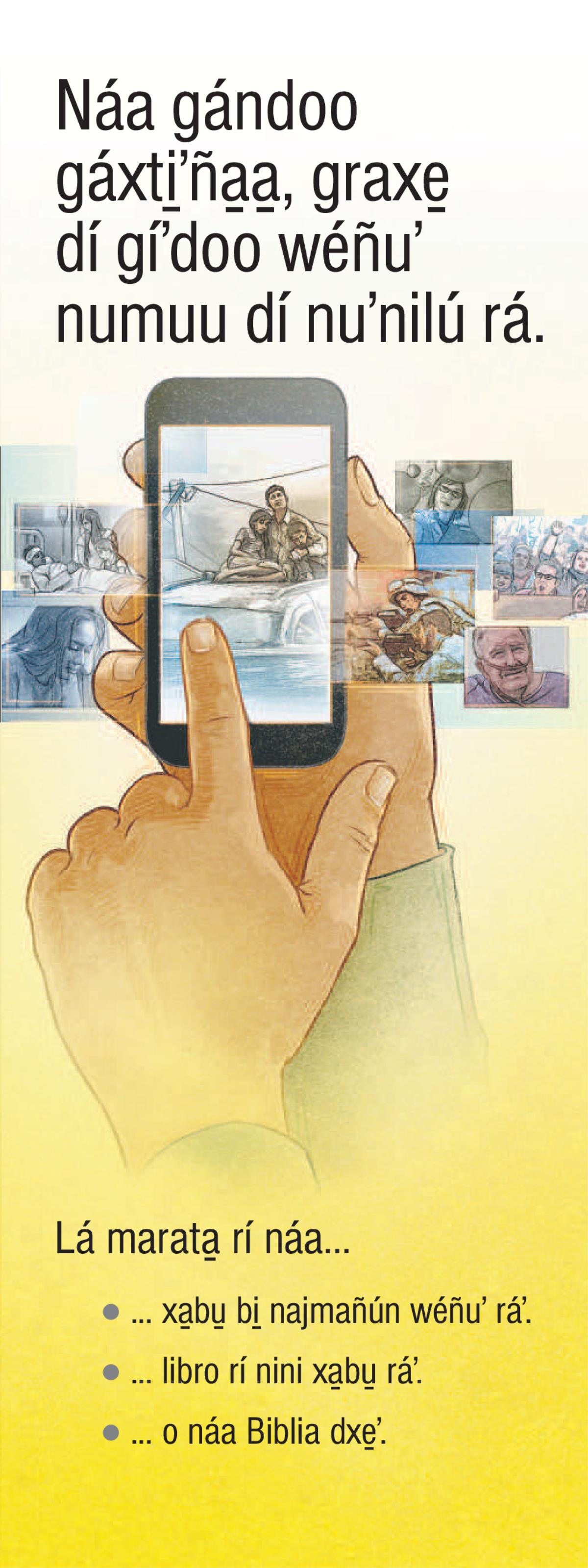 Náa gándoo gáxti̱ʼña̱a̱, graxe̱ dí gíʼdoo wéñuʼ numuu dí nuʼnilú rá.