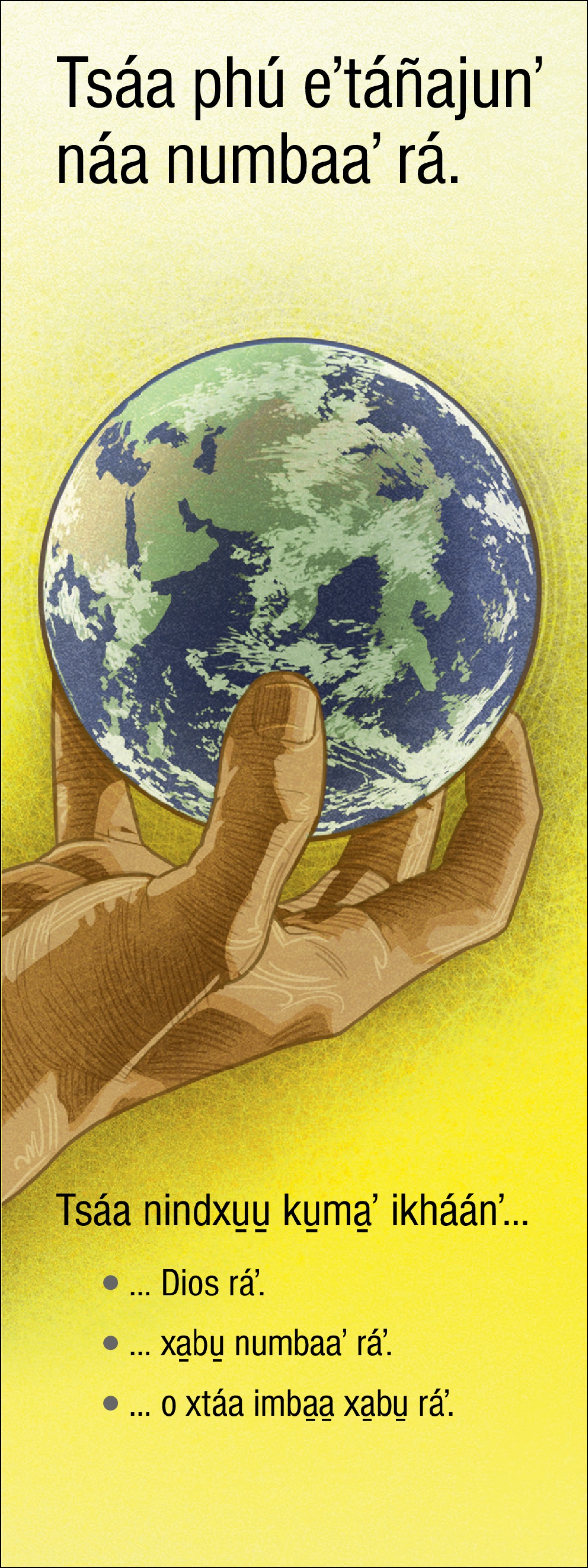 Tratado “Tsáa phú eʼtáñajunʼ náa numbaaʼ rá.”