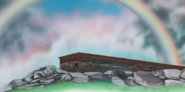 Timbáa xtukua̱ya̱ʼ náa mekhu; arca dí niʼni Noé rígá náa ku̱ba̱ʼ mixooʼ