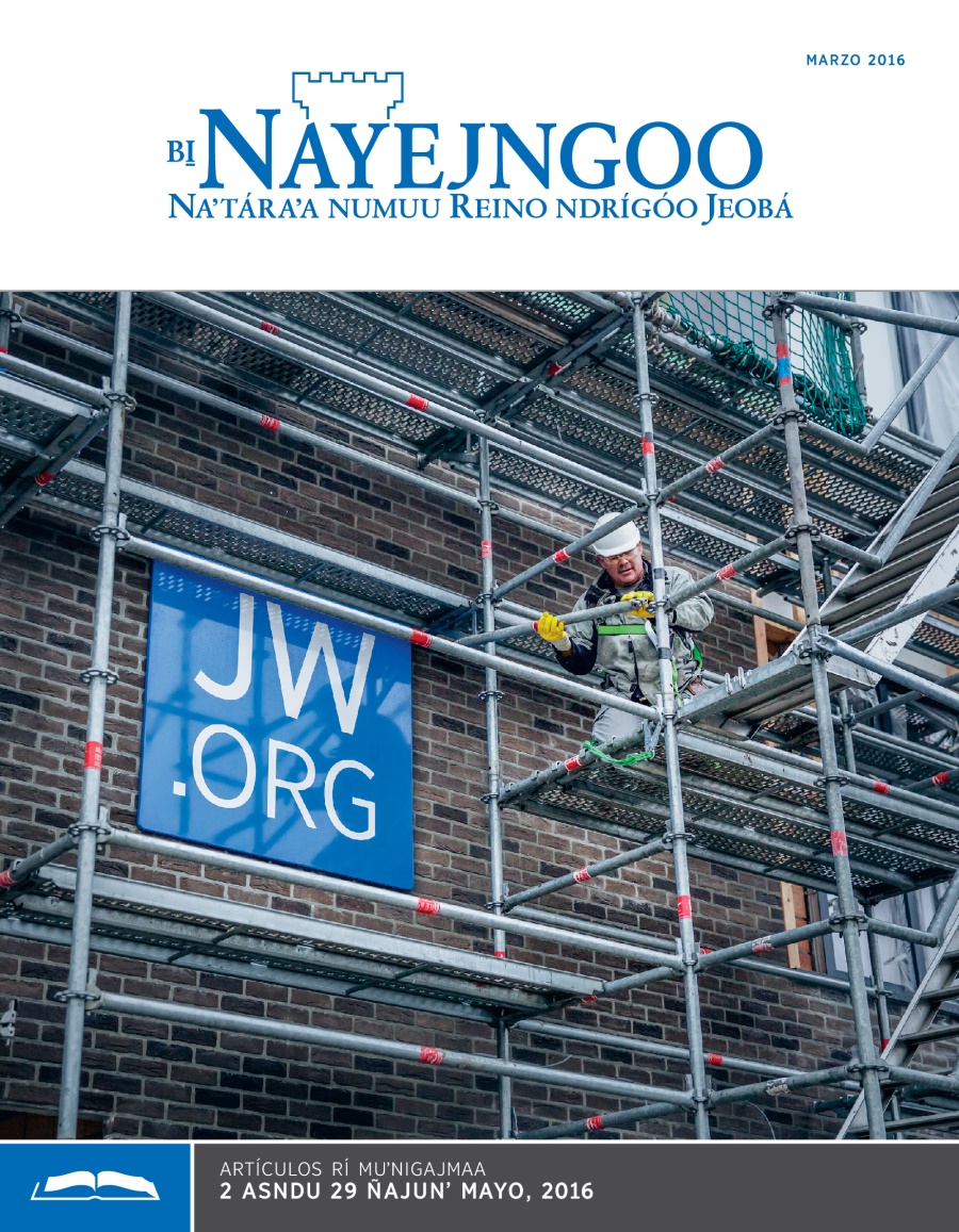 Guʼwá nagimbáanʼ náa Wijnegem (Bélgica) gíʼma mbá letrero mba̱a̱ ndrígóo JW.ORG